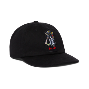 HUF x Gundam Deathscythe Snapback Hat Black Men's Hats huf 