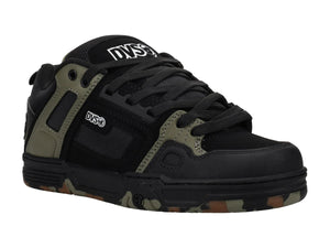 DVS Comanche Shoe Olive/Black/Camo Leather Men's Skate Shoes DVS 