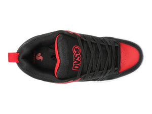 DVS Comanche Shoe Red/Black/White Leather Men's Skate Shoes DVS 