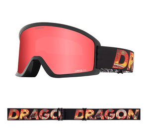 DRAGON DX3 Plus OTG Klash - Lumalens Silver Ion + Lumalens Rose Snow Goggle Snow Goggles Dragon 