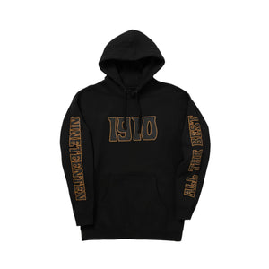 1910 Where Eagles Dare Pullover Hoodie Black Men's Pullover Hoodies 1910 