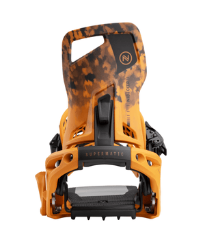 NIDECKER Supermatic Snowboard Bindings Dune Orange 2025 Men's Snowboard Bindings Nidecker 