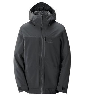 JONES MTN Surf Recycled Insulated Parka Snowboard Jacket Stealth Black 2025 Men's Snow Jackets Jones Snowboards 