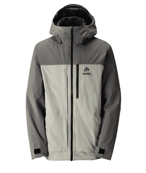 JONES MTN Surf Recycled Insulated Parka Snowboard Jacket Smoke Grey 2025 Men's Snow Jackets Jones Snowboards 