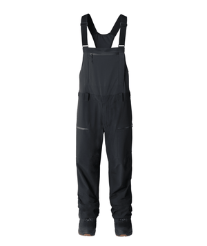 JONES Shralpinist Stretch Recycled Bib Snowboard Pants Stealth Black 2025 Men's Snow Bib Pants Jones Snowboards 