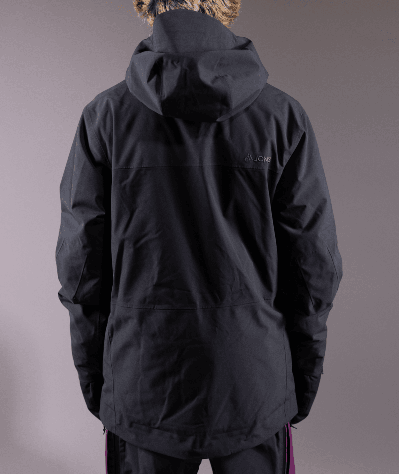 Jones Mtn Surf Recycled Insulated Parka Winter Jacket Stealth Black L