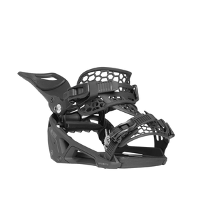 NIDECKER Supermatic Snowboard Bindings Black 2025 Men's Snowboard Bindings Nidecker 