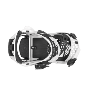 NIDECKER Supermatic Snowboard Bindings White 2025 Men's Snowboard Bindings Nidecker 