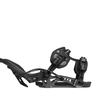 FLOW NX2-Carbon Fusion Snowboard Bindings Black 2025 Men's Snowboard Bindings Nidecker 