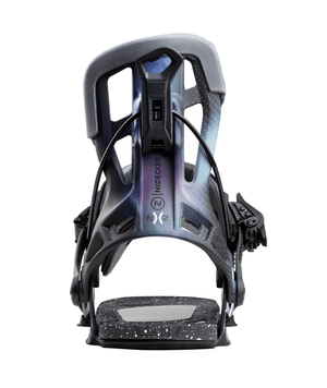 FLOW NX2 Fusion Snowboard Bindings Spaceblack 2025 Men's Snowboard Bindings Nidecker 