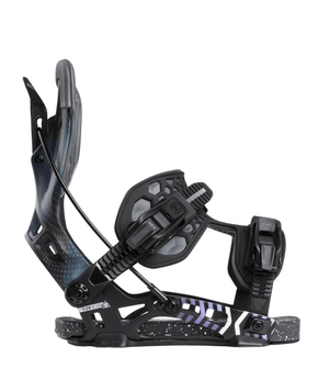 FLOW NX2 Fusion Snowboard Bindings Spaceblack 2025 Men's Snowboard Bindings Nidecker 