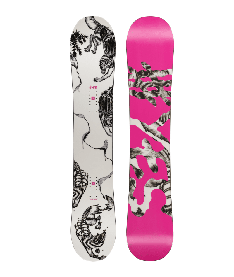 YES Women's Hel Yes Snowboard 2025 Women's Snowboards Yes Snowboards 