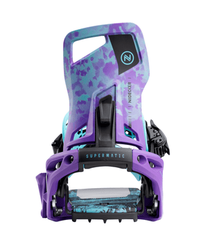 NIDECKER Supermatic Snowboard Bindings Joker Purple 2025 Men's Snowboard Bindings Nidecker 