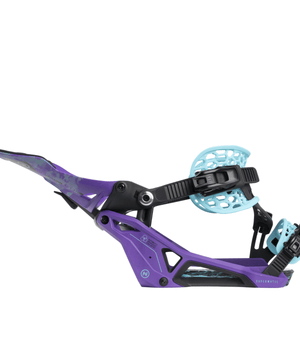 NIDECKER Supermatic Snowboard Bindings Joker Purple 2025 Men's Snowboard Bindings Nidecker 