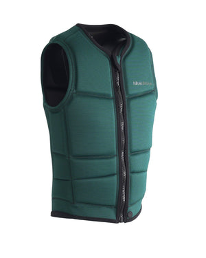 FOLLOW Divison 2 Impact Wake Vest Forest Green Men's Wake Vests Follow 