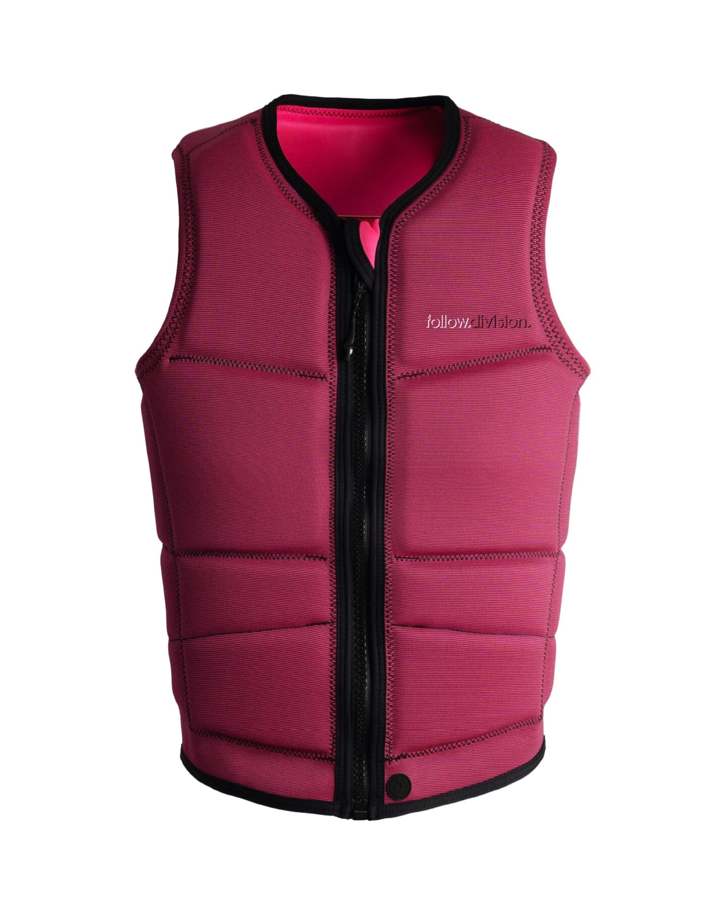 FOLLOW Divison 2 Impact Wake Vest Pink Men's Wake Vests Follow 