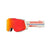 100% Snowcraft Launch - HiPER Red Mirror + HiPER Silver Flash Mirror Snow Goggle Snow Goggles 100% 