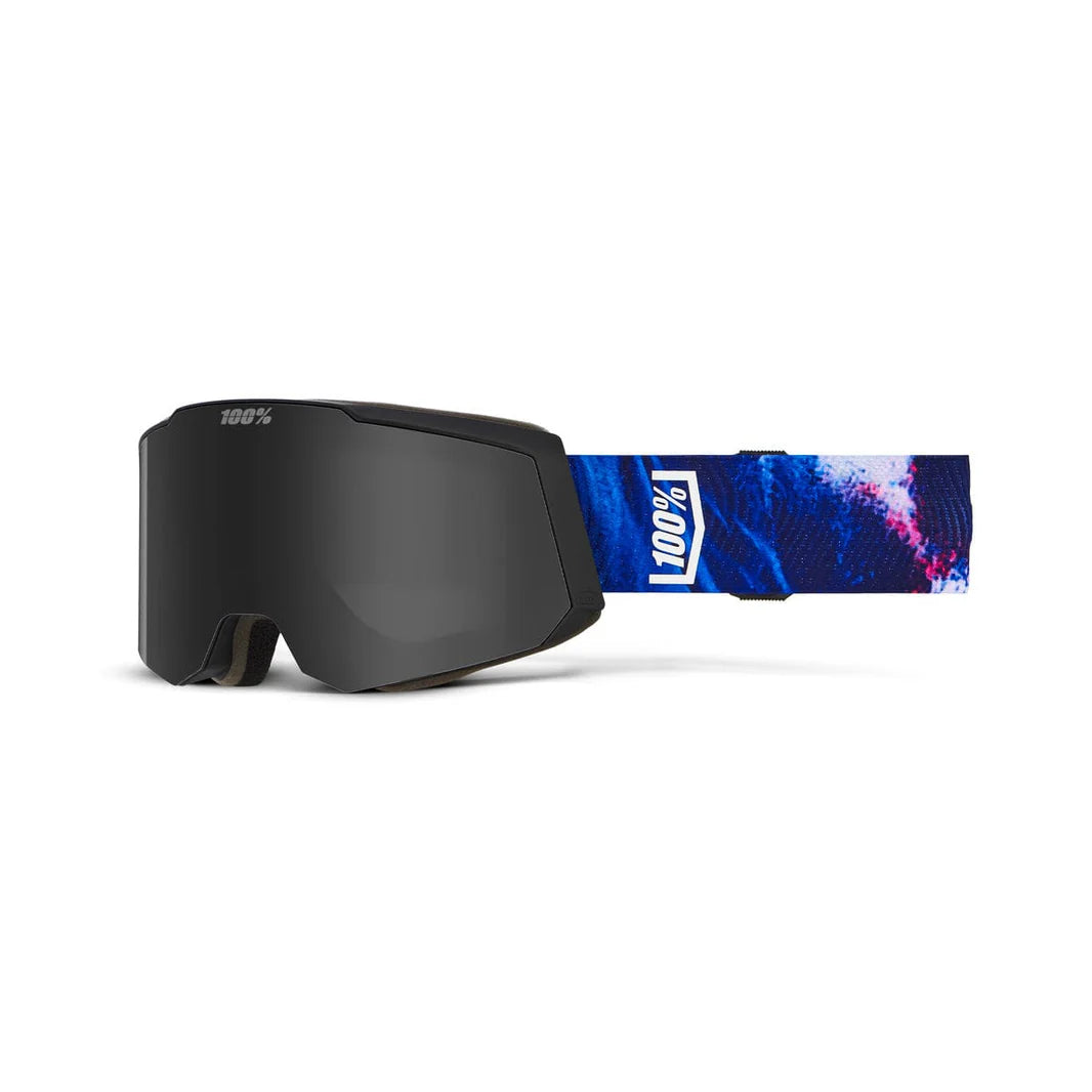 100% Snowcraft S Zoi Signature - HiPER Black Mirror + HiPER Blue Flash Mirror Snow Goggle Snow Goggles 100% 