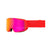 100% Snowcraft XL Hiboo - HiPER Dark Red Mirror + HiPER Pink/Turquoise Mirror Snow Goggle Snow Goggles 100% 