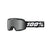 100% Valnor Black - Silver Mirror Snow Goggle Snow Goggles 100% 