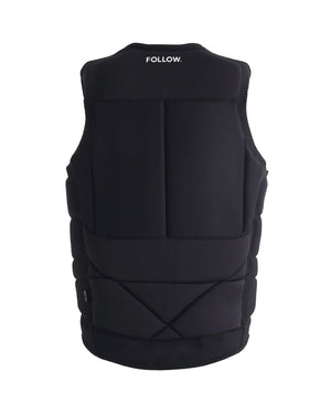 FOLLOW Capiva Impact Wake Vest Black Men's Wake Vests Follow 