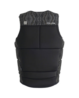 FOLLOW Rarity Impact Wake Vest Black Men's Wake Vests Follow 