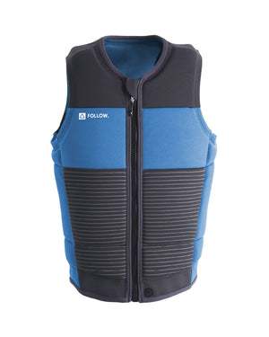 FOLLOW Blueprint Impact Wake Vest Blue/Charcoal Men's Wake Vests Follow 