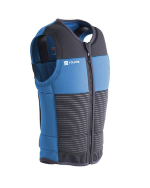 FOLLOW Blueprint Impact Wake Vest Blue/Charcoal Men's Wake Vests Follow 