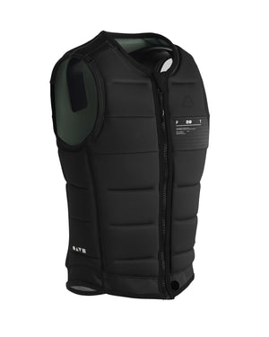 FOLLOW Project One Impact Wake Vest Black Men's Wake Vests Follow 