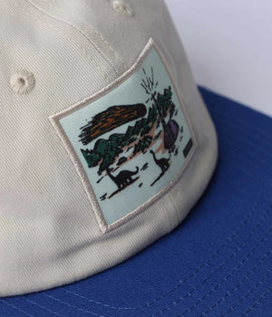 FORMER Done For Hat Blue/Bone Men's Hats Former 