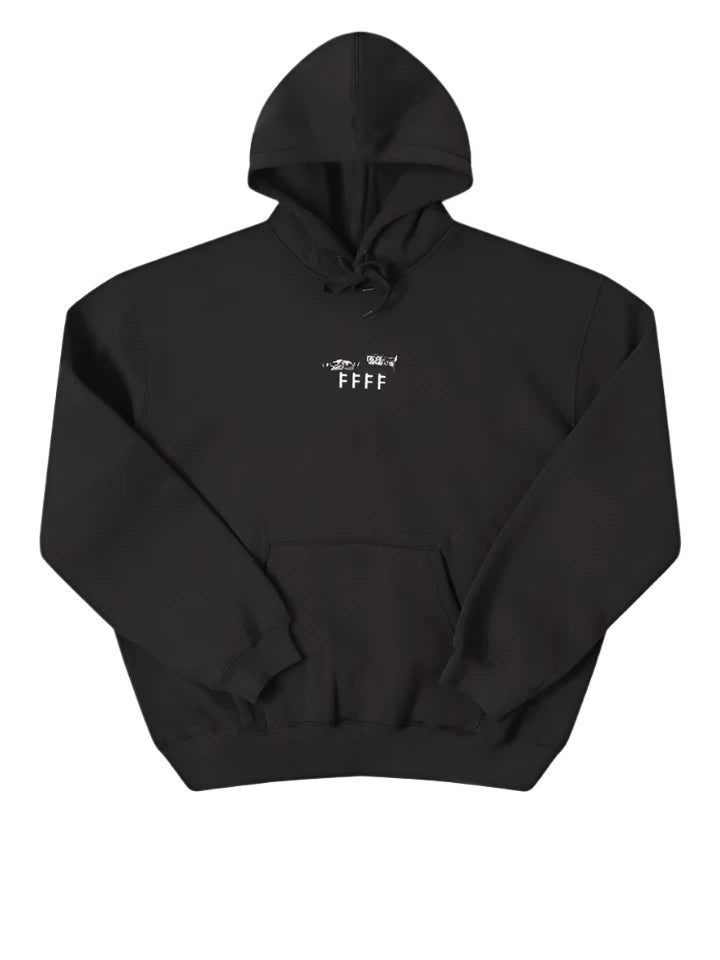 FORMER Flourish Crux Hoodie Washed Black Freeride Boardshop