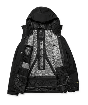 VOLCOM TDS 2L GORE-TEX Snowboard Jacket Black 2025 Men's Snow Jackets Volcom 