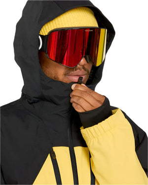 VOLCOM Tds 2L GORE-TEX Snowboard Jacket Dark Yellow 2025 Men's Snow Jackets Volcom 