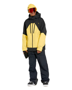 VOLCOM Tds 2L GORE-TEX Snowboard Jacket Dark Yellow 2025 Men's Snow Jackets Volcom 