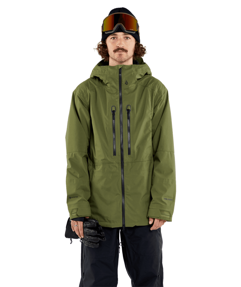 VOLCOM Guide GORE-TEX Snowboard Jacket Military 2024 - Freeride