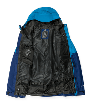 VOLCOM L GORE-TEX Snowboard Jacket Light Blue 2025 Men's Snow Jackets Volcom 