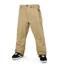 VOLCOM L GORE-TEX Snowboard Pants Dark Khaki 2024 - Freeride Boardshop