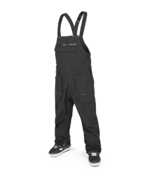 VOLCOM Rain GORE-TEX Bib Overall Snowboard Pants Black 2025 Men's Snow Bib Pants Volcom 