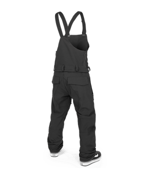 VOLCOM Roan Bib Overall Snowboard Pants Black 2025 Men's Snow Bib Pants Volcom 