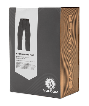 VOLCOM Merino Blend Base Layer Pant Black Men's Base Layers Volcom 