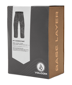 VOLCOM V-Science Base Layer Pants Black Print Men's Base Layers Volcom 