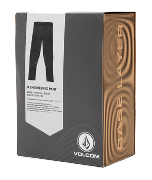 VOLCOM Engineered Base Layer Pants Black Men's Base Layers Volcom 