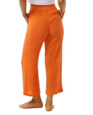 RIPCURL Women's Premium Surf Beach Pant Bright Orange Women's Pants Rip Curl 