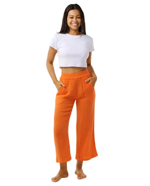 RIPCURL Women's Premium Surf Beach Pant Bright Orange Women's Pants Rip Curl 