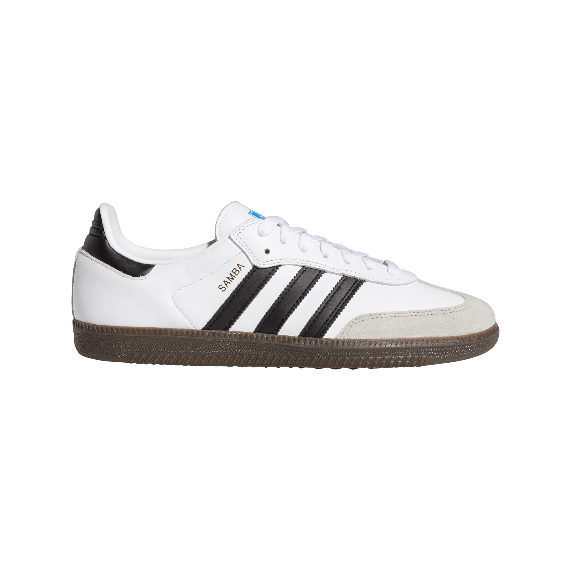 ADIDAS Samba ADV Shoes Cloud White/Core Black/Gum Men's Skate Shoes Adidas 