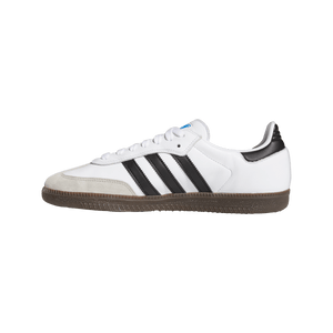 ADIDAS Samba ADV Shoes Cloud White/Core Black/Gum Men's Skate Shoes Adidas 