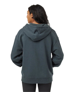 TENTREE Women's TreeFleece Relaxed Zip Hoodie Forest River Green Women's Zip Hoodies Tentree 