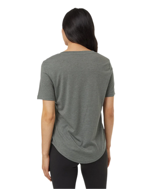 TENTREE Women's TreeBlend Classic V-Neck T-Shirt Mineral Heather Women's T-Shirts Tentree 