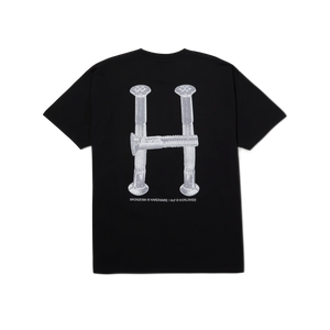 HUF X BRONZE TT Bolts T-Shirt Black Men's Short Sleeve T-Shirts Huf 