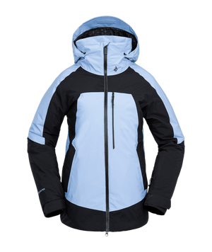 VOLCOM Women's 3D Stretch GORE-TEX Snowboard Jacket Crystal Blue 2025 Women's Snow Jackets Volcom 